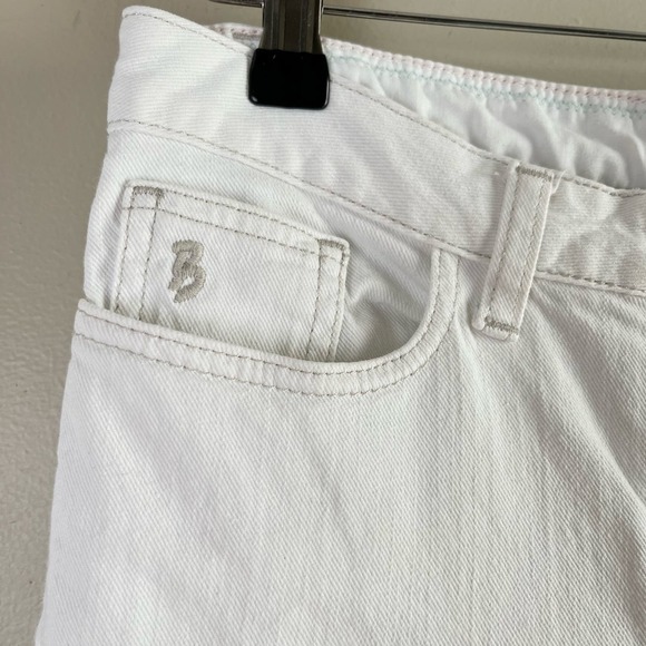 Boden White Straight Leg Jeans Mid Rise 30" Inseam Size‎ 6R - Picture 6 of 12